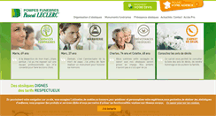 Desktop Screenshot of pascal-leclerc.com