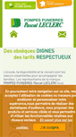 Mobile Screenshot of pascal-leclerc.com
